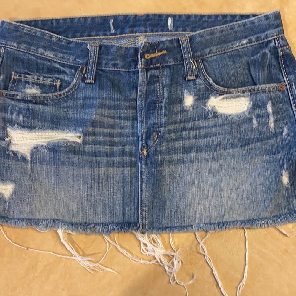 Denim skirt